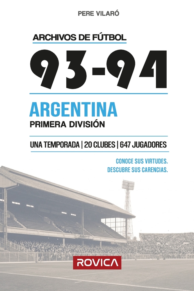 93-94 Argentina - Primera División cover