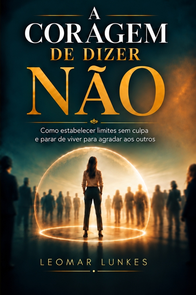 A Coragem de Dizer Não: Como estabelecer limites sem culpa e parar de viver para agradar aos outros cover