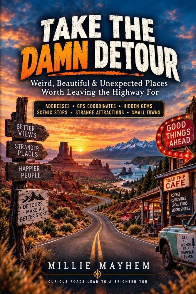 Take The Damn Detour: Weird, Beautiful & Unexpected Places Worth Leaving the Highway For cover