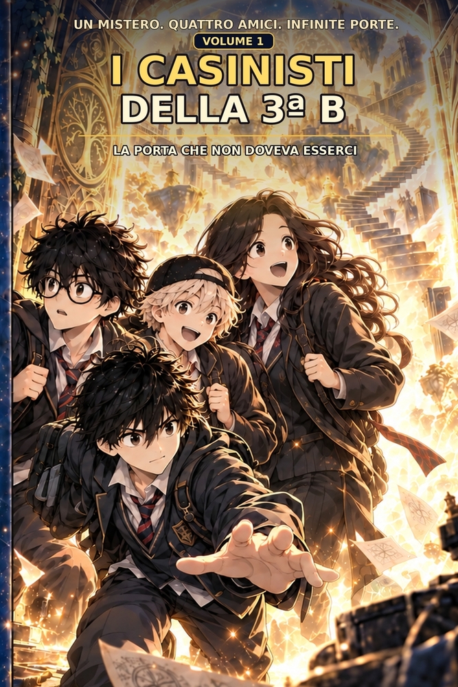 I Casinisti della 3a B: La porta che non doveva esserci cover