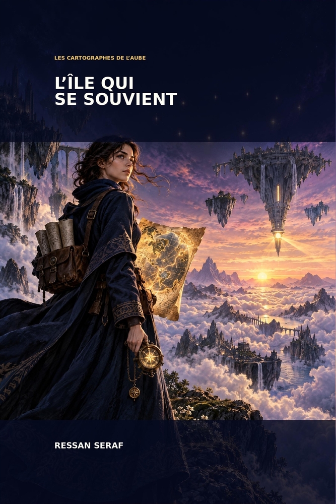 Les Cartographe de l'aube: L'île qui se souvient cover