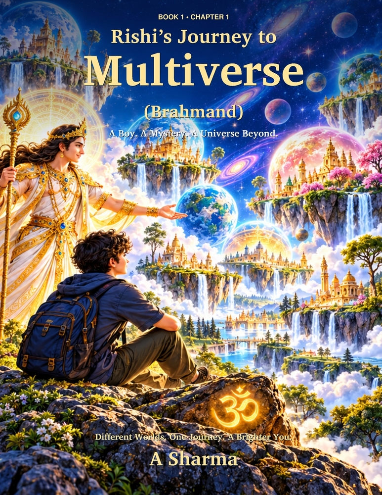 Rishi's Journey to Multiverse (Brahmand ): A Boy. A Mystery. A Universe Beyond. cover