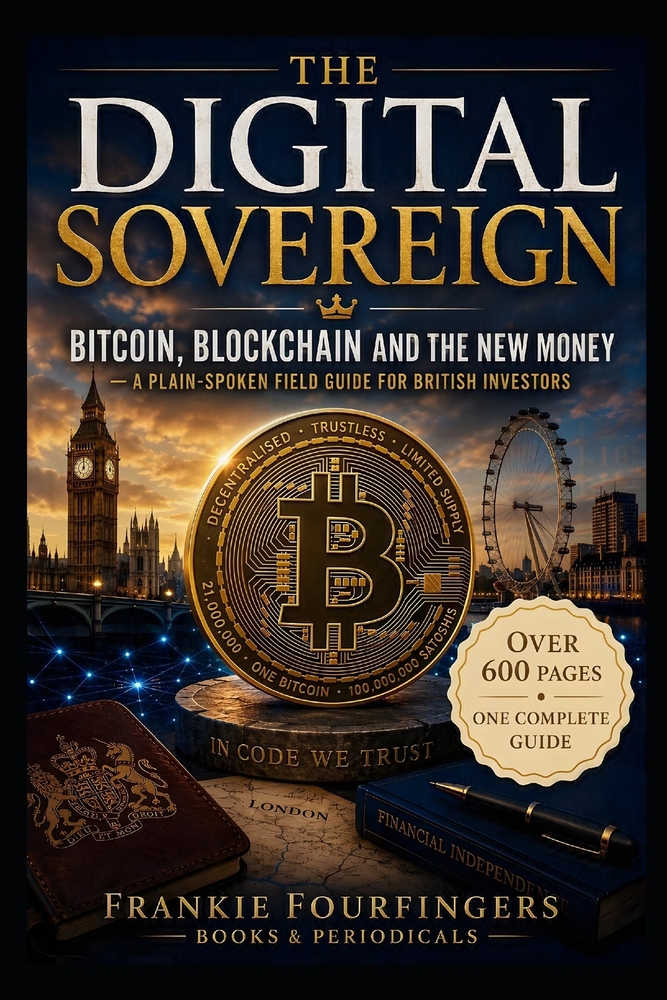 The Digital Sovereign: Bitcoin, Blockchain and the New Money: A Plain-Spoken Field Guide for British Investors cover
