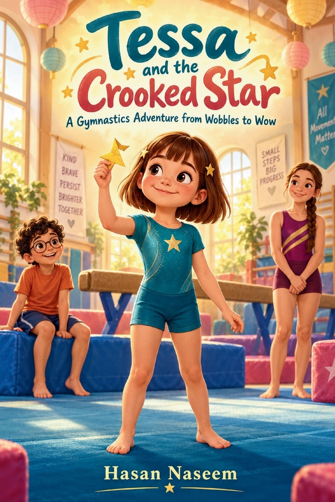 Tessa and the Crooked Star: A Gymnastics Adventure from Wobbles to Wow cover