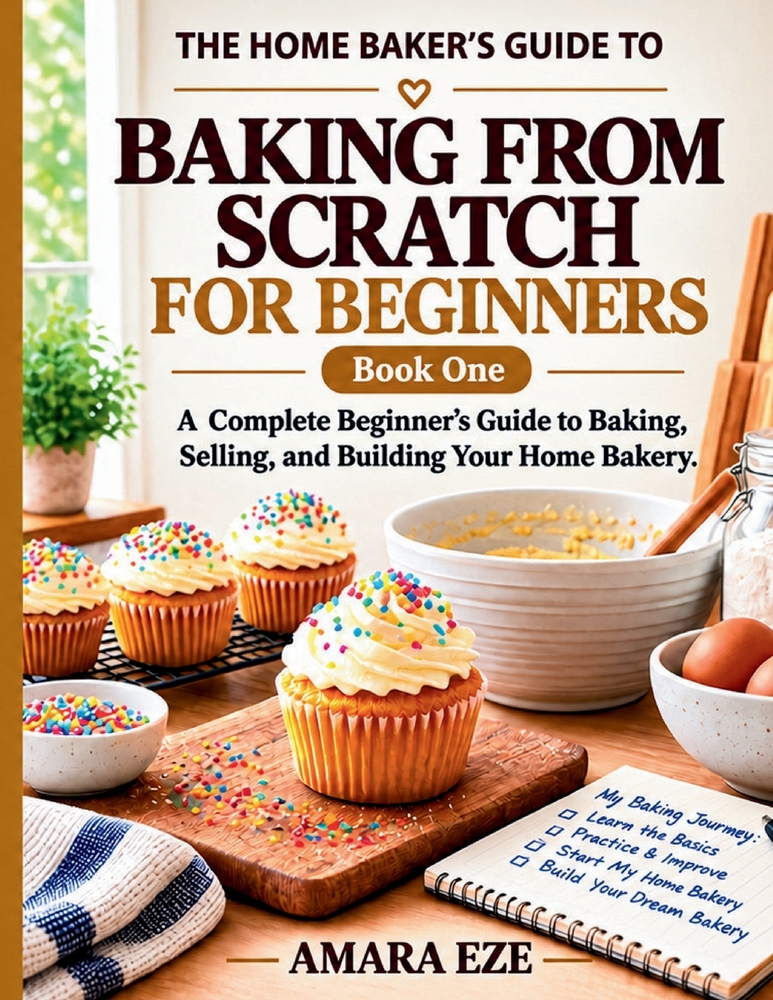 Baking from Scratch for Beginners: A Complete Beginner's Guide to Baking, Selling, and Building Your Home Bakery cover