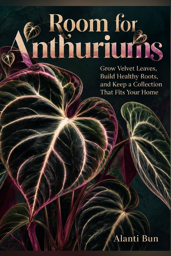Room for Anthuriums: Grow Velvet Leaves, Build Healthy Roots, and Keep a Collection That Fits Your Home cover