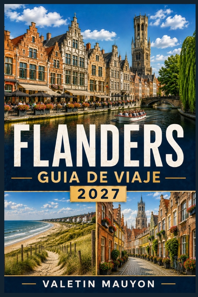 Guía de viajes de Flandes 2027: Descubre Brujas, Gante y Amberes: lugares históricos, gastronomía local, cultura, paisajes impresionantes y experienci cover
