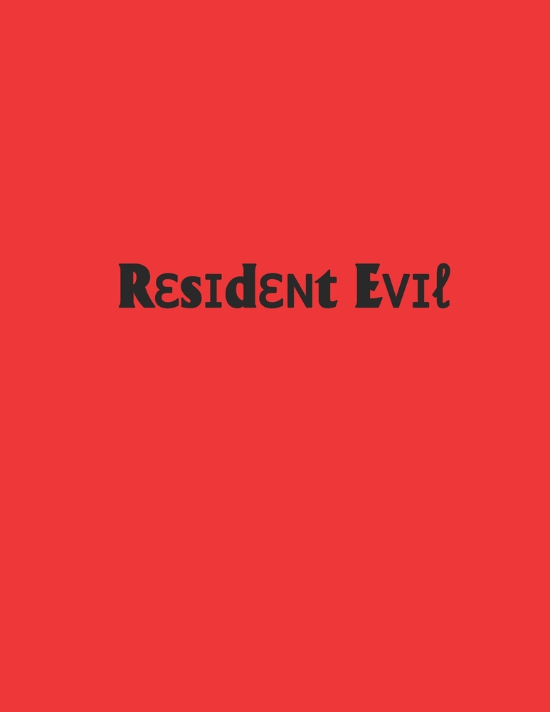 Resident Evil 2026: Screenplay cover