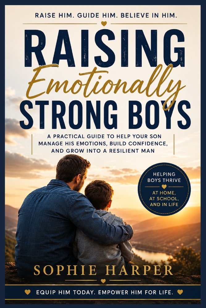 Raising Emotionally Strong Boys: How to Help Your Son Manage Big Feelings, Build Confidence, Develop Resilience, and Grow Into a Strong, Kind, and Con cover