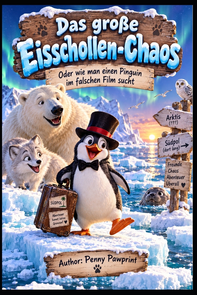 Das große Eisschollen-Chaos: Oder wie man einen Pinguin im falschen Film sucht cover