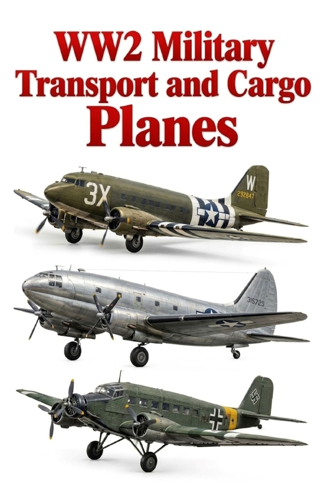WW2 Military Transport and Cargo Planes cover
