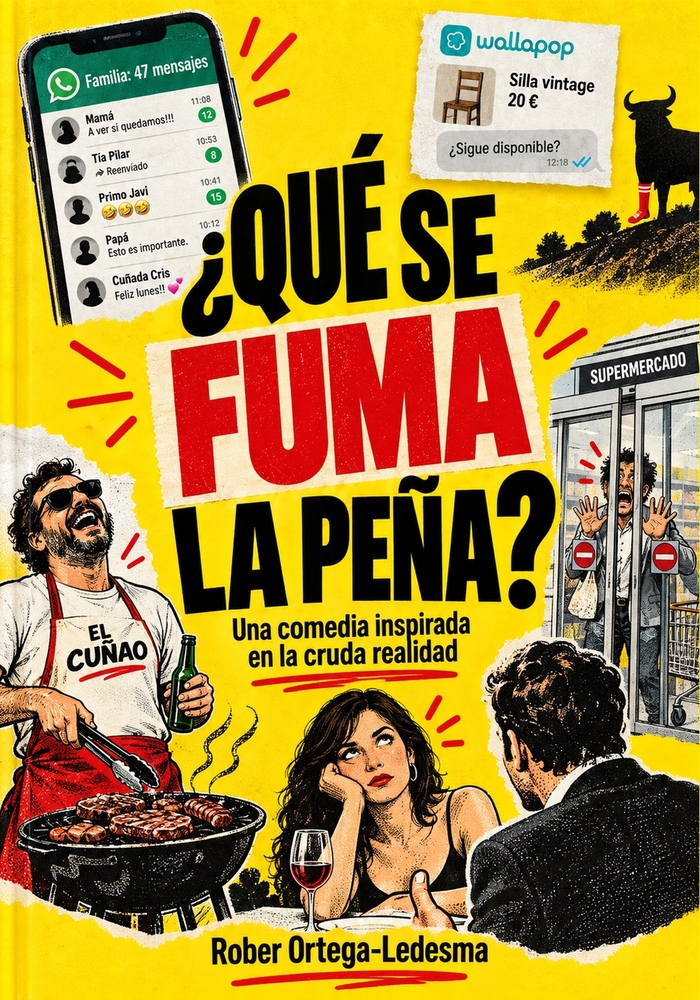 ¿Qué se fuma la peña?: Una comedia inspirada en la cruda realidad cover