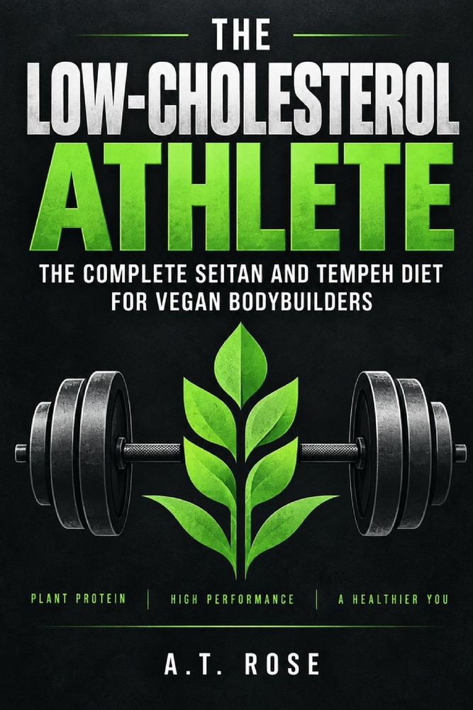 The Low-Cholesterol Athlete: The Complete Seitan and Tempeh Diet for Vegan Bodybuilders cover