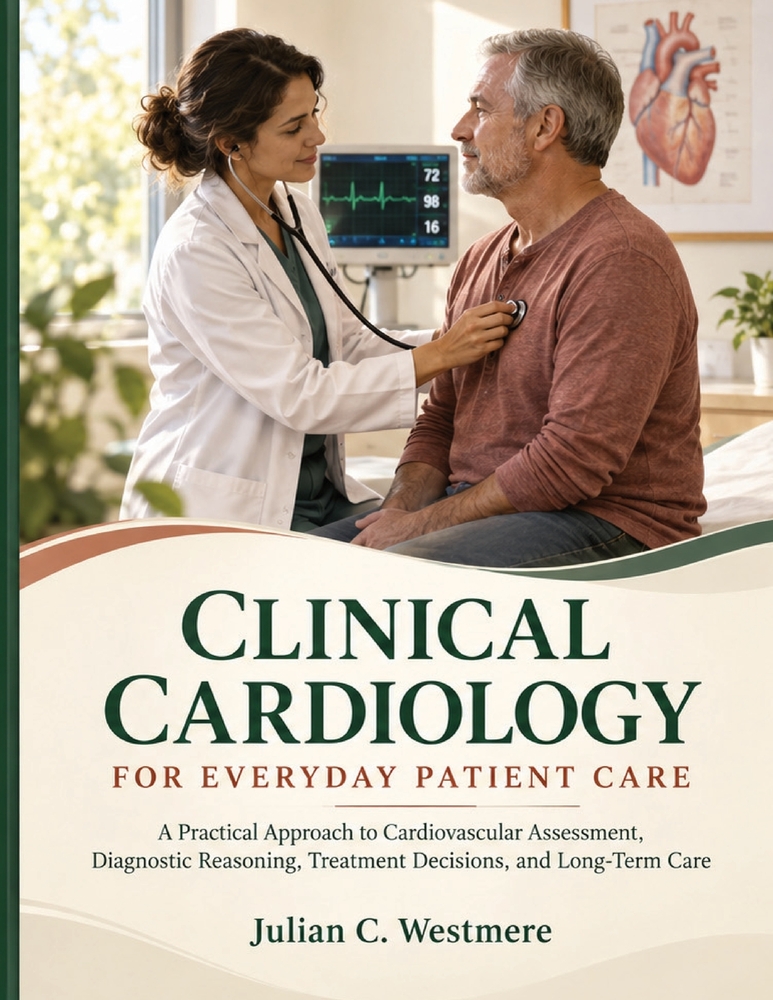 Clinical Cardiology For Everyday Patient Care: A Practical Approach to Cardiovascular Assessment, Diagnostic Reasoning, Treatment Decisions, and Long- cover