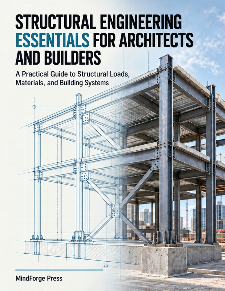 Structural Engineering Essentials for Architects and Builders: A Practical Guide to Structural Loads, Materials, and Building Systems cover