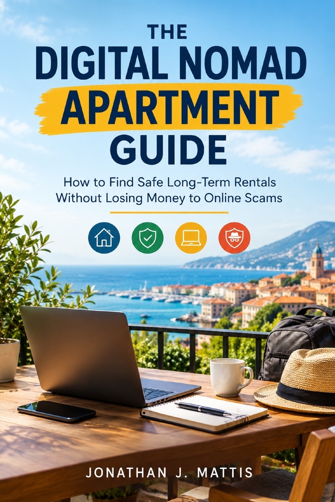 The Digital Nomad Apartment Guide: How to Find Safe Long-Term Rentals Without Losing Money to Online Scams cover