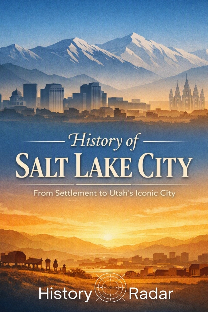 History Of Salt Lake City: From Settlement to Utah's Iconic City cover