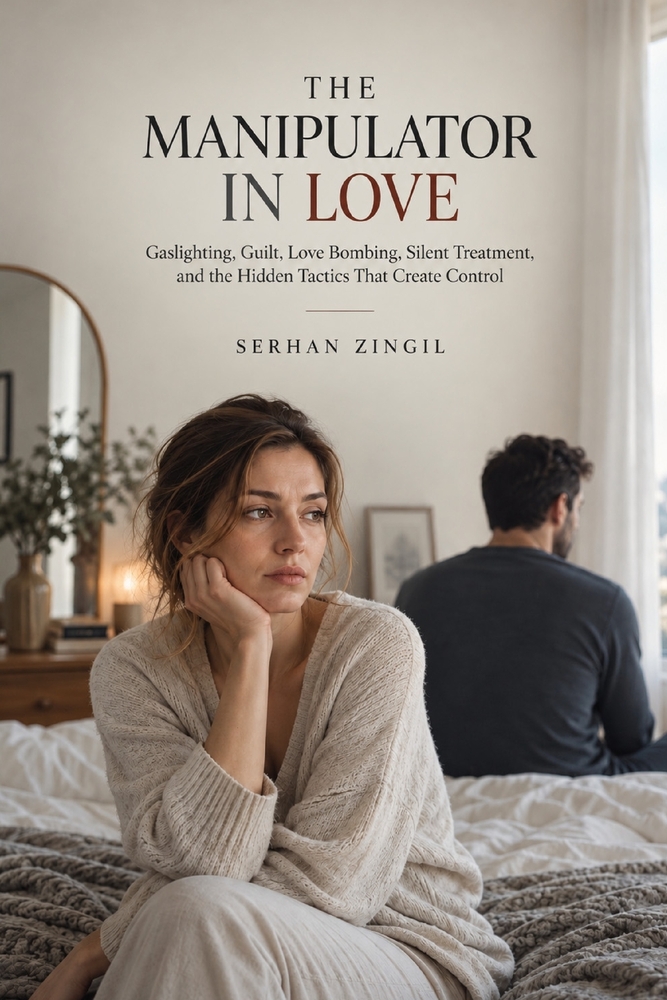 The Manipulator in Love: Gaslighting, Guilt, Love Bombing, Silent Treatment, and the Hidden Tactics That Create Control cover