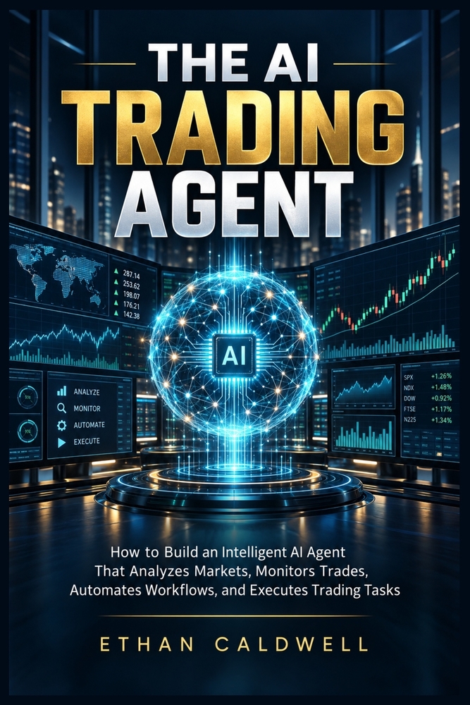The AI Trading Agent: How to Build an Intelligent AI Agent That Analyzes Markets, Monitors Trades, Automates Workflows, and Executes Trading Tasks cover