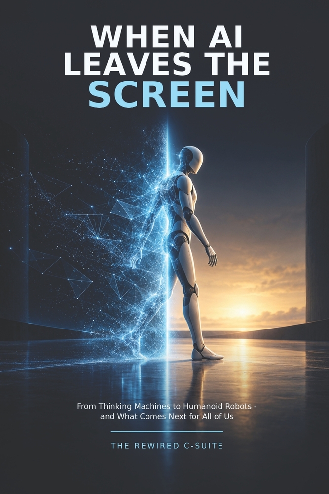 When AI Leaves the Screen: From Thinking Machines to Humanoid Robots- and What Comes Next for All of Us cover