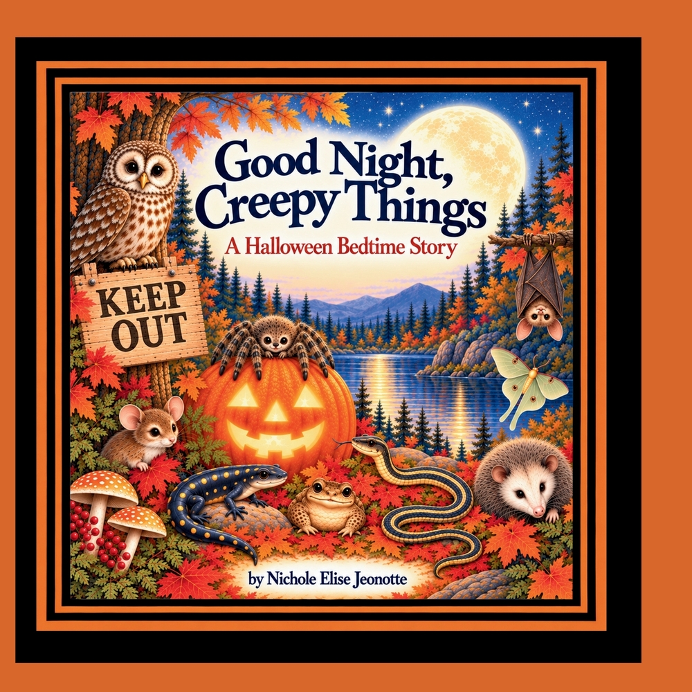 Good Night Creepy Things: A Halloween Bedtime Story cover