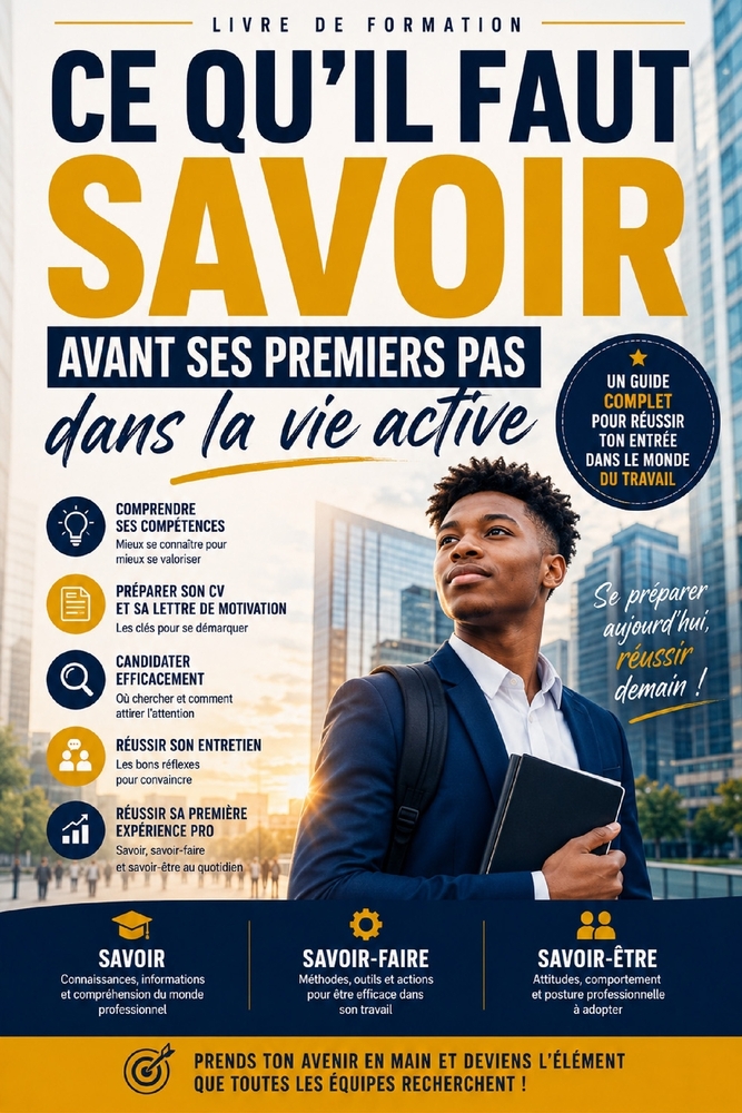 Ce qu'il faut savoir avant ses premiers pas dans la vie active cover