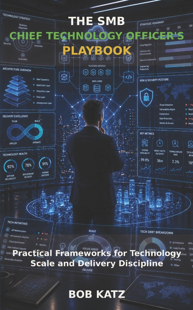 The SMB Chief Technology Officer's Playbook: Analytical Frameworks for Technology Leadership cover