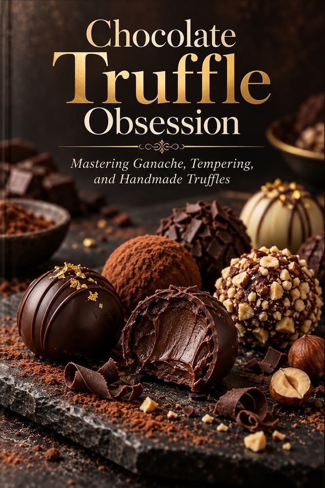 Chocolate Truffle Obsession: Mastering Ganache, Tempering, and Handmade Truffles cover