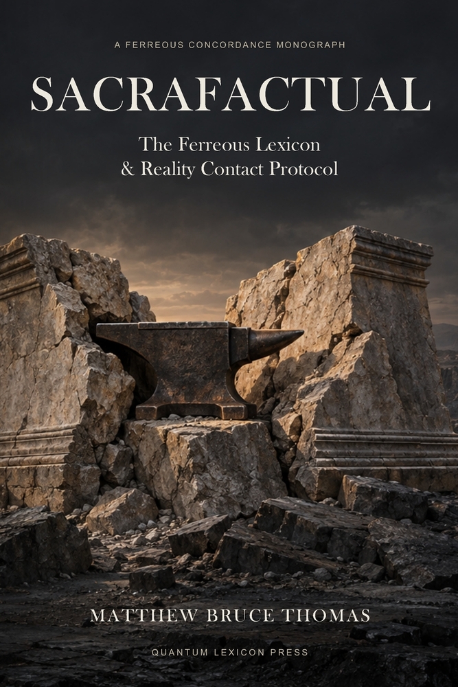 Sacrafactual: The Ferreous Lexicon & Reality Contact Protocol cover