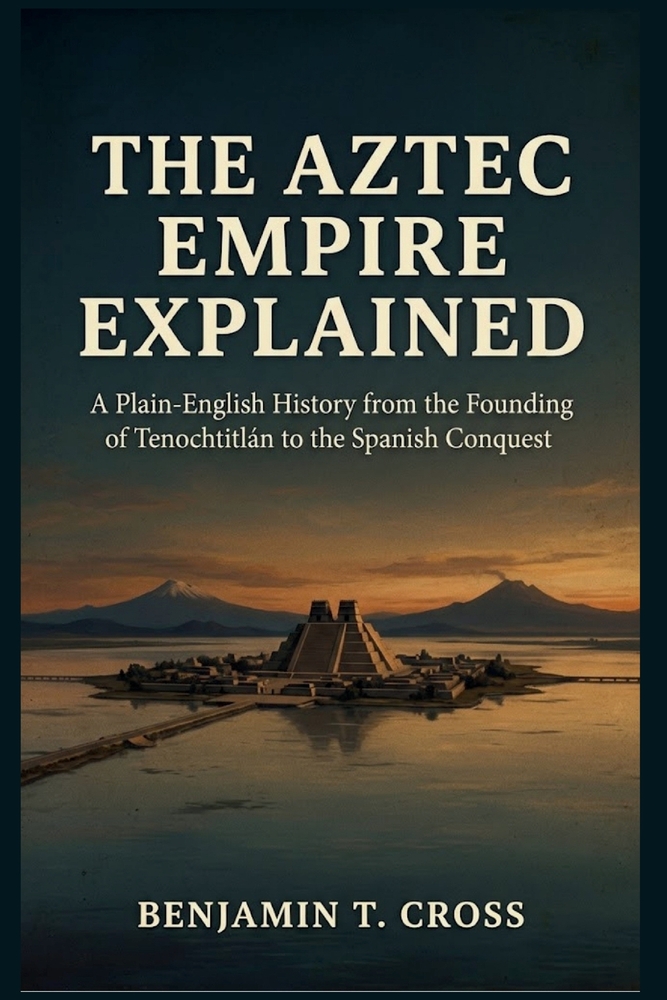 The Aztec Empire Explained: A Plain-English History from the Founding of Tenochtitlán to the Spanish Conquest cover