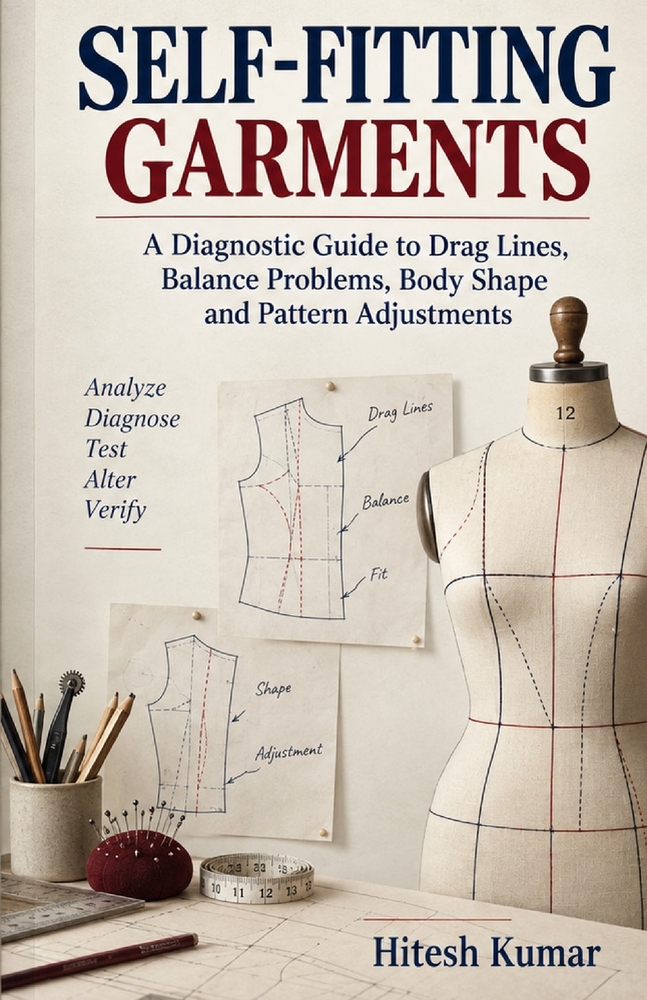 Self-Fitting Garments: A Diagnostic Guide to Drag Lines, Balance Problems, Body Shape and Pattern Adjustments cover