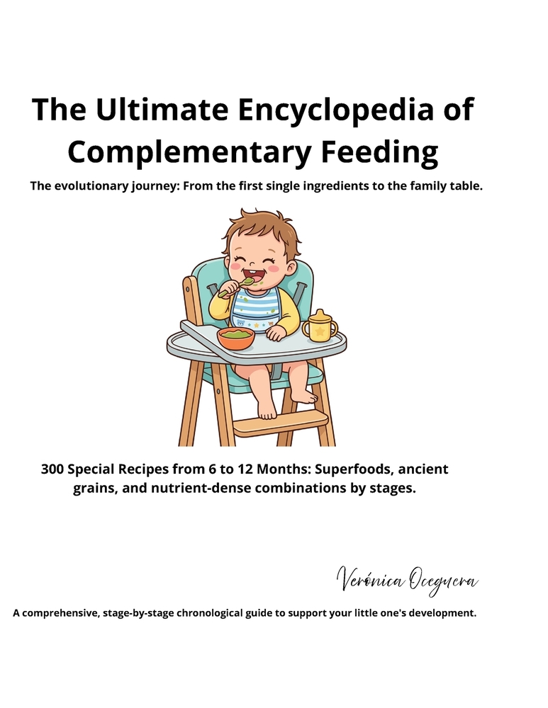 The Ultimate Encyclopedia of Complementary Feeding: 300 Special Recipes from 6 to 12 Months: Superfoods, ancient grains, and nutrient-dense combinatio cover