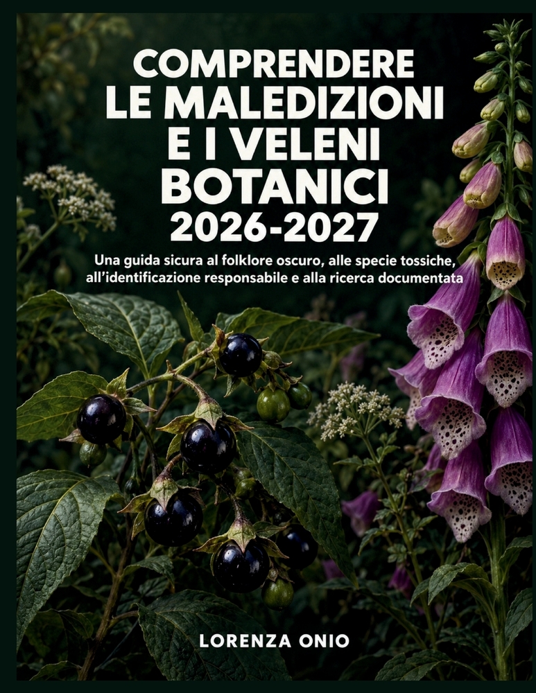 Comprendere le maledizioni e i veleni botanici 2026-2027: Una guida sicura al folklore oscuro, alle specie tossiche, all'identificazione responsabile cover