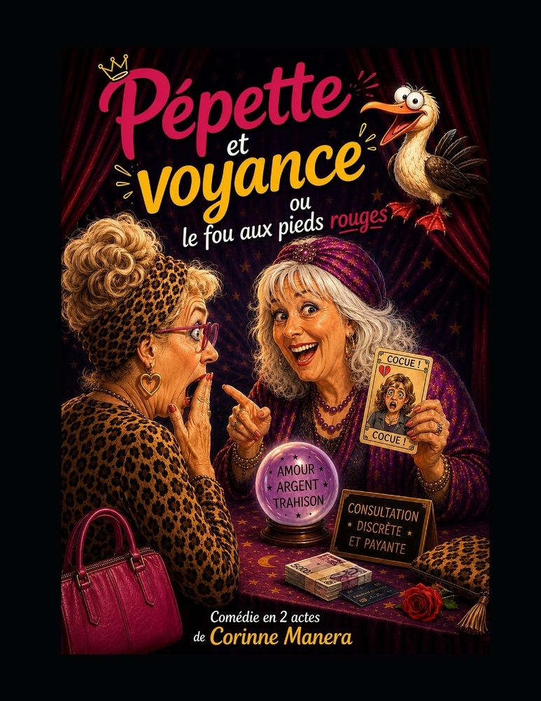 Pépette et Voyance: Le fou aux pieds rouges cover