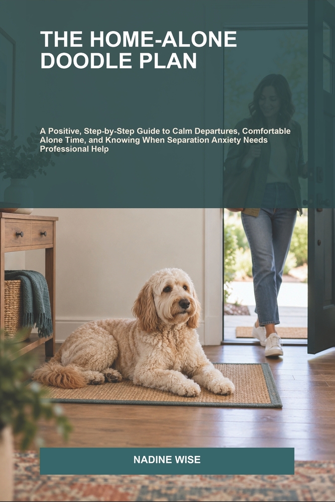 The Home-Alone Doodle Plan: A Positive, Step-by-Step Guide to Calm Departures, Comfortable Alone Time, and Knowing When Separation Anxiety Needs Profe cover