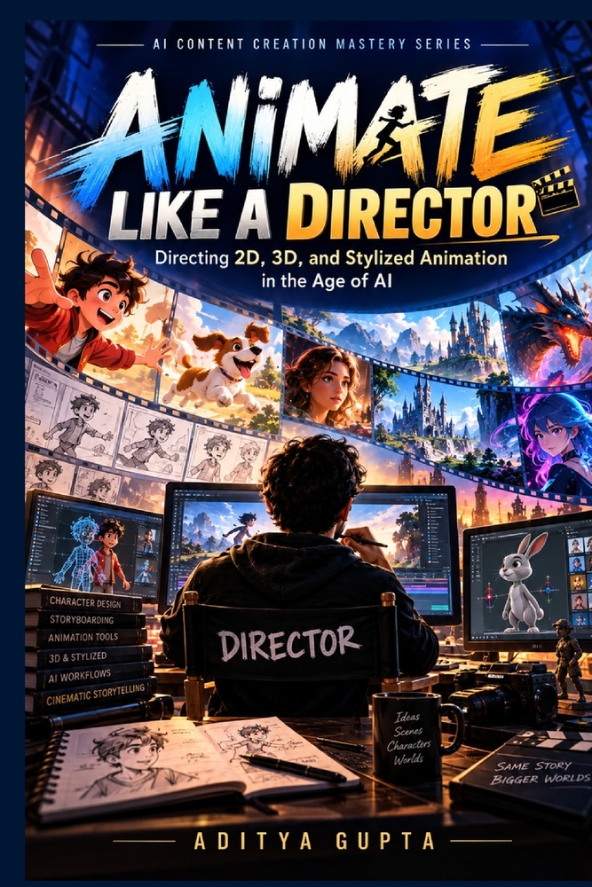 Animate Like a Director: Directing 2D, 3D, and Stylized Animation in the Age of AI cover