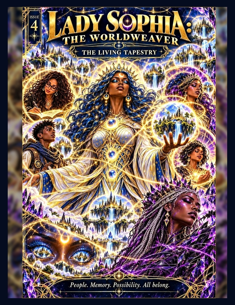 Lady Sophia: The Worldweaver: The Lady Sophia Super Heroes cover