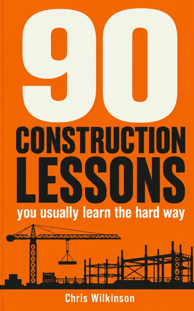 90 Construction Lessons: You Usually Learn The Hard Way. cover