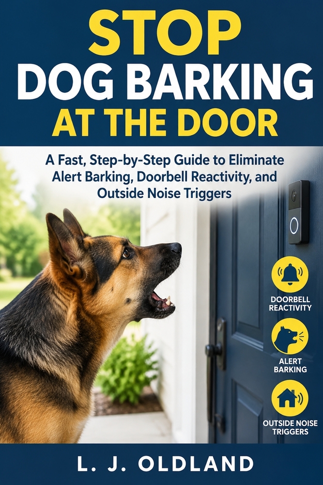 Stop Dog Barking at the Door: A Fast, Step-by-Step Guide to Eliminate Alert Barking, Doorbell Reactivity, and Outside Noise Triggers cover