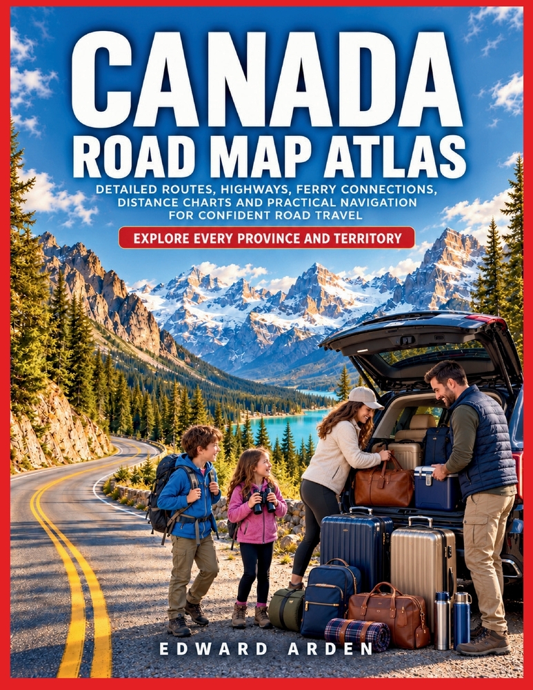 Canada Road Map Atlas: Provincial, Territorial and Regional Roads, Northern Highways, Winter Routes, Ferry Connections and Remote-Access Roads cover