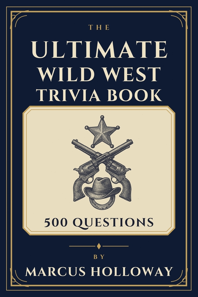 The Ultimate Wild West Trivia Book: 500 Questions on Cowboys, Outlaws, Lawmen, and the American Frontier cover
