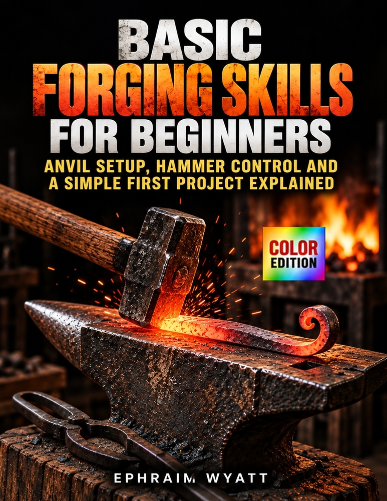 Basic Forging Skills for Beginners: Anvil Setup, Hammer Control and a Simple First Project Explained cover