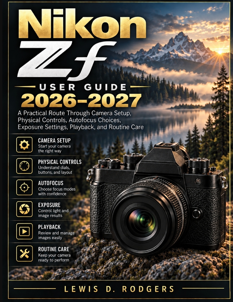 Nikon Zf User Guide 2026-2027: A Practical Route Through Camera Setup, Physical Controls, Autofocus Choices, Exposure Settings, Playback, and Routine cover