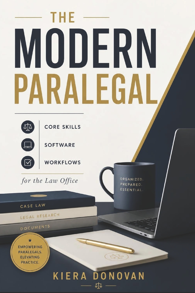 The Modern Paralegal: Core Skills, Software, and Workflows for the Law Office cover