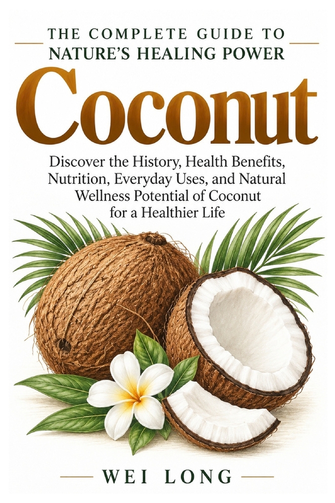 Coconut: The Complete Guide to Nature's Healing Power: Discover the History, Health Benefits, Nutrition, Everyday Uses, and Natural Wellness Potential cover