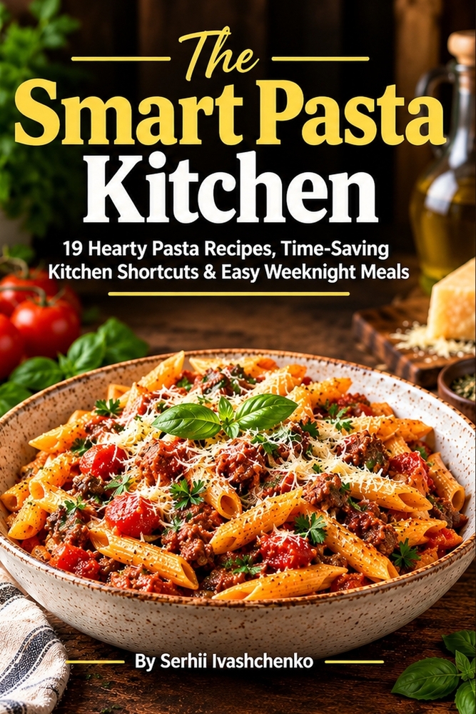The Smart Pasta Kitchen: 19 Hearty Pasta Recipes, Time-Saving Kitchen Shortcuts & Easy Weeknight Meals cover