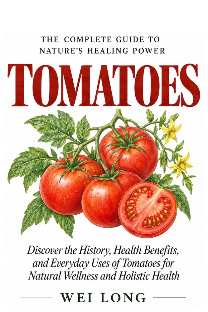 Tomatoes: The Complete Guide to Nature's Healing Power: Discover the History, Health Benefits, and Everyday Uses of Tomatoes for Natural Wellness and cover