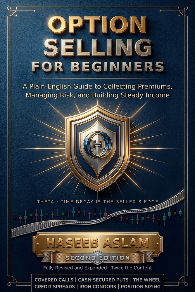 Option Selling for Beginners: A Plain-English Guide to Collecting Premiums, Managing Risk, and Building Steady Income cover