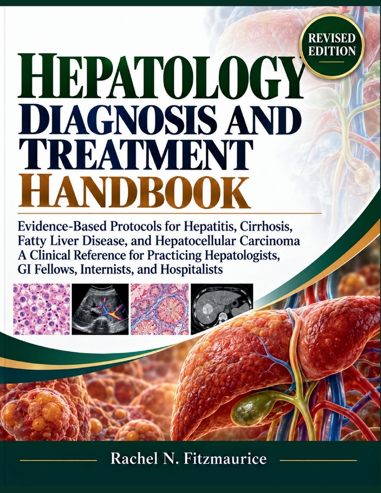 Hepatology Diagnosis and Treatment Handbook: Evidence-Based Protocols for Hepatitis, Cirrhosis, Fatty Liver Disease, and Hepatocellular Carcinoma cover