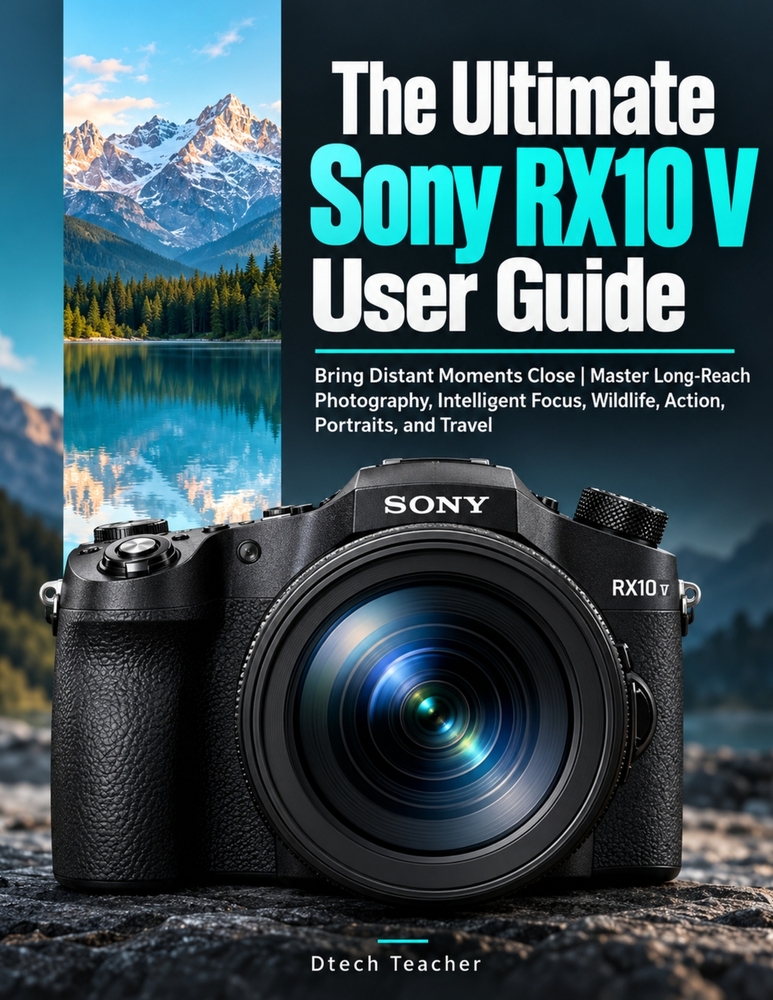 The Ultimate Sony RX10 V User Guide: Bring Distant Moments Close Master Long-Reach Photography, Intelligent Focus, Wildlife, Action, Portraits, and Tr cover